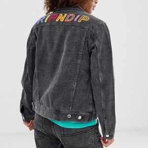 RIPNDIP Prisma Corduroy jacket in black